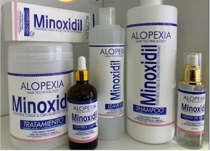 minoxidil  pour cheveux cassant