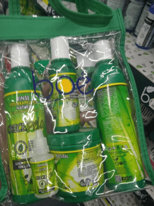 sac crece pelo de 6 produits