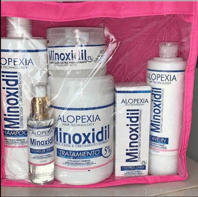 minoxidil  pour cheveux cassant
