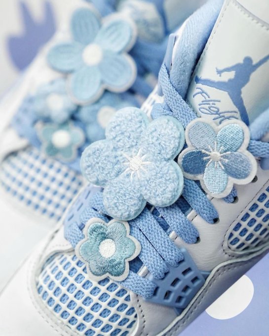 tennis  style jordan couleur bleue